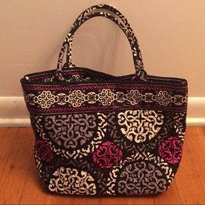Canterberry Magenta Vera Bradley Tote